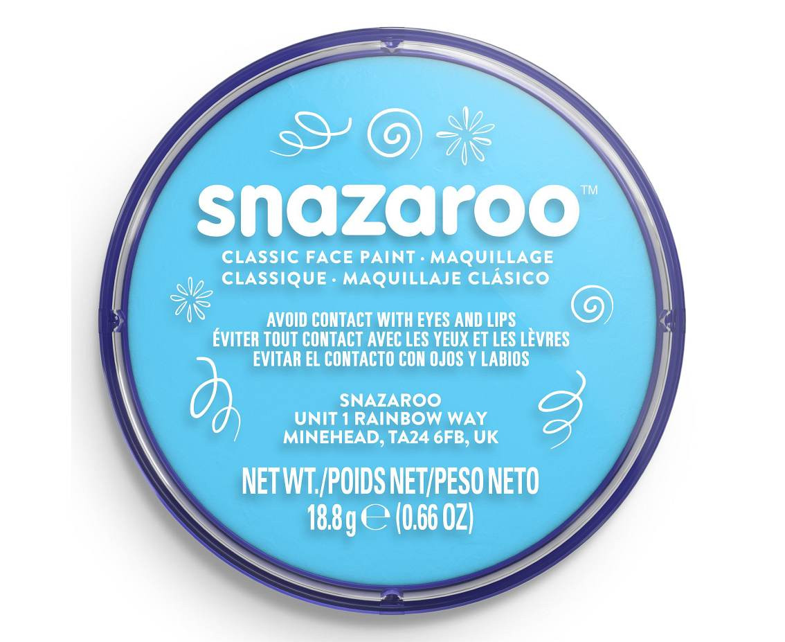 Snazaroo Classic Face Paint 18ml Turquoise